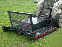 New 6' rotary mower for skid steer bobcat cat case 