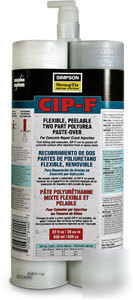 New simpson strongtie cip-F22 flex crack pasteover 22OZ