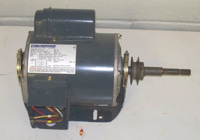 Rebuilt marathon electric 3/4 hp motor pn M411191 