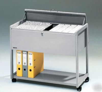 Smead lockable rolling file cart msrp$443.00