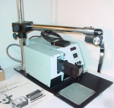 Unitek micropull iv semiautomatic wire bond pull tester