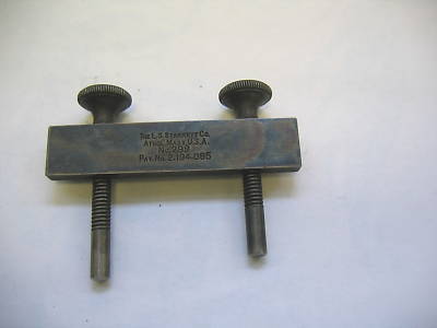 Vintage starrett rule clamp no. 299