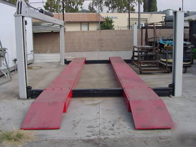 Heavy duty hydraulic truck lift 27,000 lb