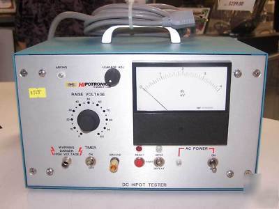 Hipotronics dc hipot tester HDB4-at-ct-a