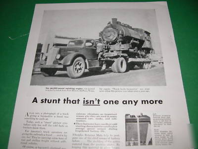 1942 international tank tractor WW2 ad truck locomotive