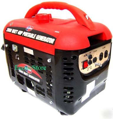 2000W 4 stroke gas generator 4HP engine 2000 watts 