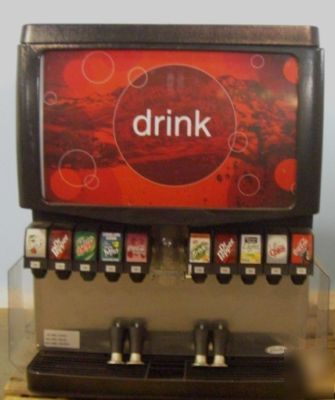 Cornelius 10 head fountain soda dispenser