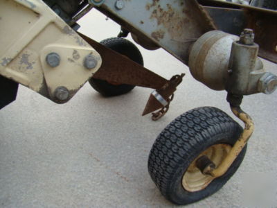 Jacobsen oscillatory vibrating pipe wire plow trencher 