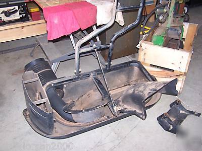 John deere 737 ztrak zero turn mower '07 485HRS bagger 
