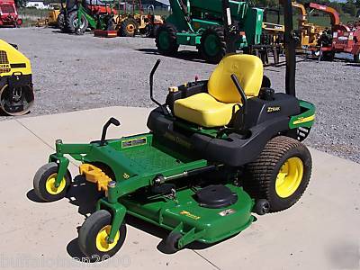 John deere 737 ztrak zero turn mower '07 485HRS bagger 