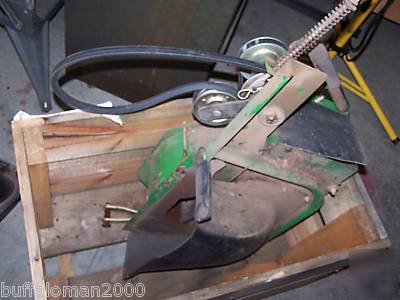 John deere 737 ztrak zero turn mower '07 485HRS bagger 
