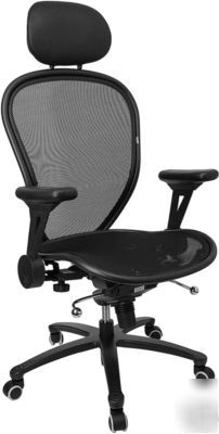 Mesh high back ergo computer office desk chair headrest