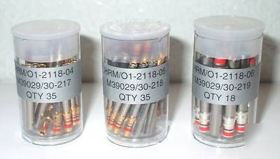 Raychem corp connector contacts M39029/22,/30,/56,/58