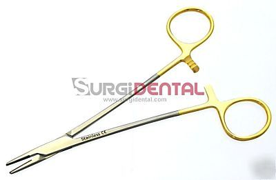 Tc crile-wood left handed needle holder 6