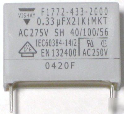 *box* vishay F1772-433-2000 suppression-safe capacitors