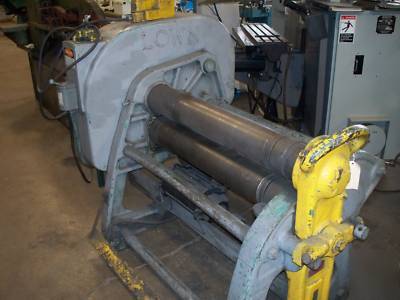 Lown 3' x 5/16 initial pinch plate roll, 5HP