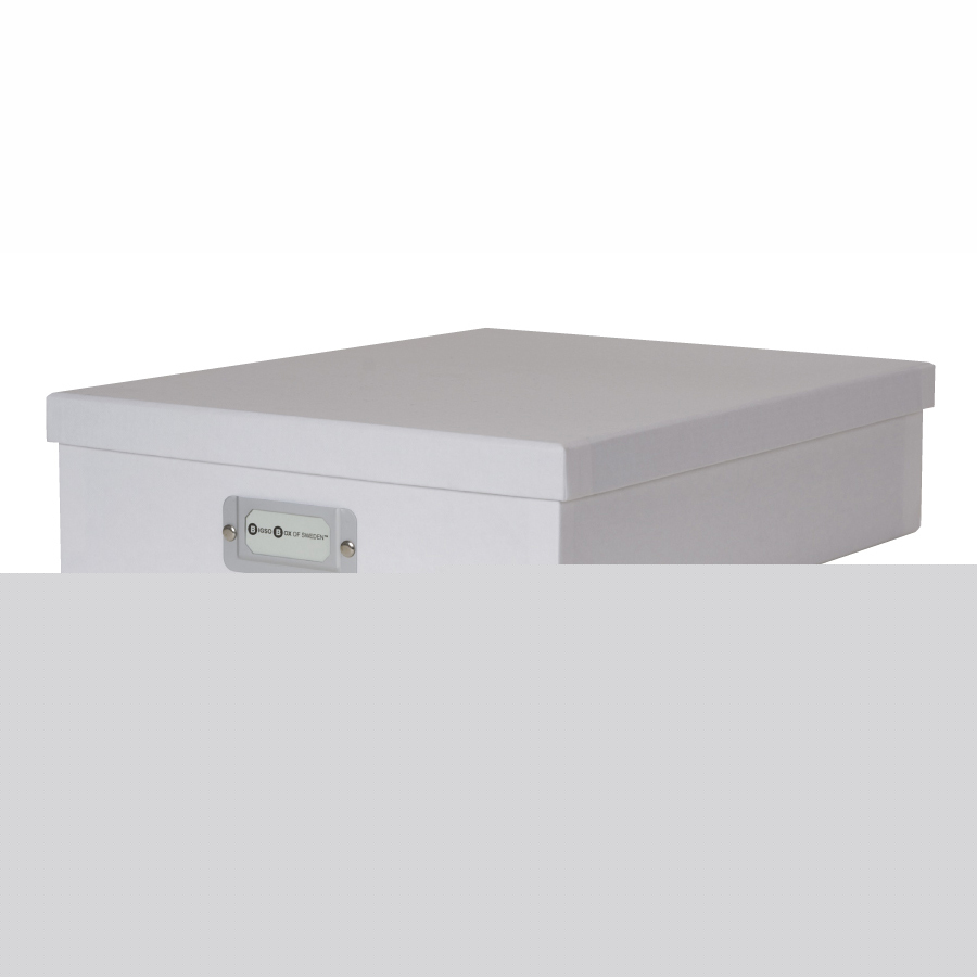White oskar letter box