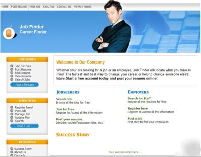 Career (job) website ***1 year free hosting***