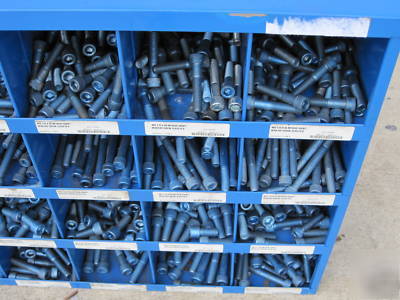 Grade 12.9 metric allen cap bolt bin cabinet 2000 pcs+