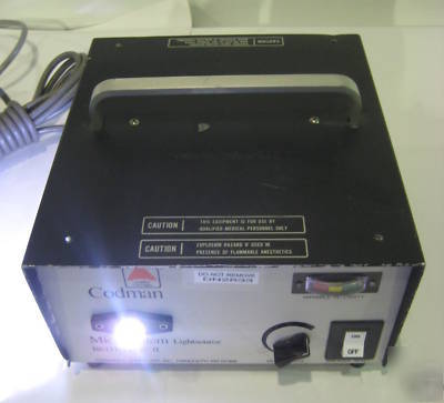 Codman microsystem brite lite ii lightsource 3001X vgc