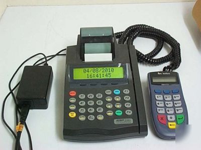 Nurit 2085 credit card machine+ verifone 1000SE pin pad