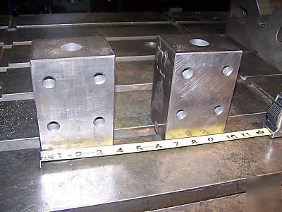 Post blocks- boring mill blocks-2.75 X3.5 X5