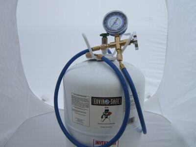 R22 substitute 22A 30 lb. cylinder w/ gauge refrigerant