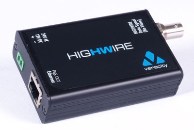 Veracity highwire vhwhwpi ethernet coax poe in