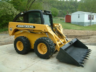 John deere 280 series ii skid steer loader, excellent