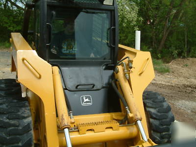 John deere 280 series ii skid steer loader, excellent