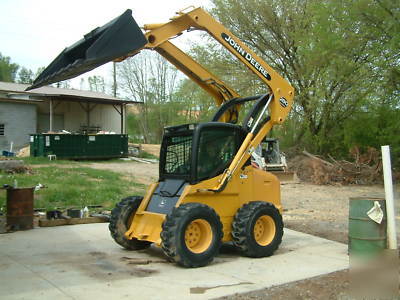 John deere 280 series ii skid steer loader, excellent