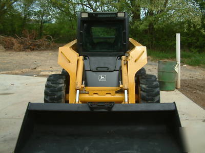 John deere 280 series ii skid steer loader, excellent