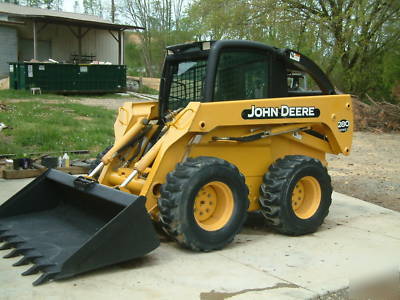 John deere 280 series ii skid steer loader, excellent