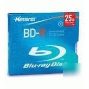 Memorex bd-r 4X, 5PK jewel case 32020014034