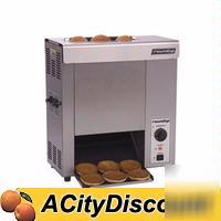 New roundup vertical contact bun toaster