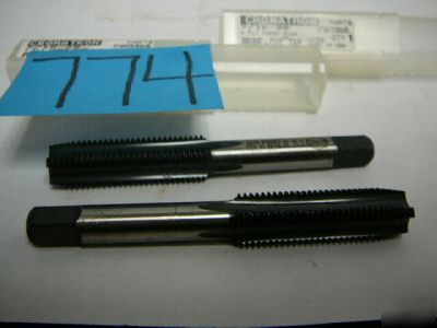 Prime-cut taps (2) 7/16 -20 4-flt taper plug u.s.a. 