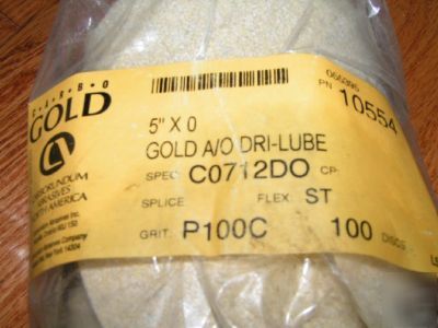 3 carbo gold a/o dri-lube discs P100C 5