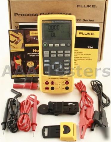 Fluke 724 temperature calibrator TL75 AC72 FLUKE724