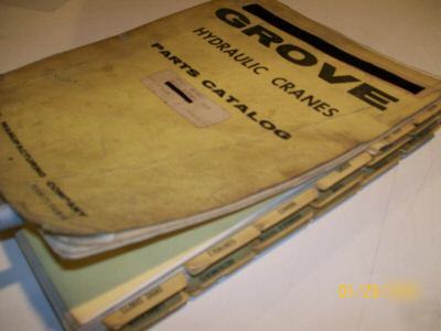 Grove TM180T crane illustrated parts manual 03/1969