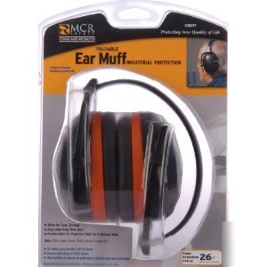 New mcr safety foldable earmuffs #C7007F-rating 25DB 