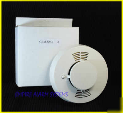 New napco gemini gem-smk wireless smoke detector 