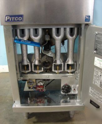 New pitco 45C+ single well deep fryer, ng