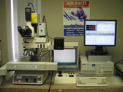 Nikon measurescope mm-40 toolmakers microscope cnc