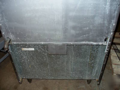 Royal gas griddle/oven combination unit