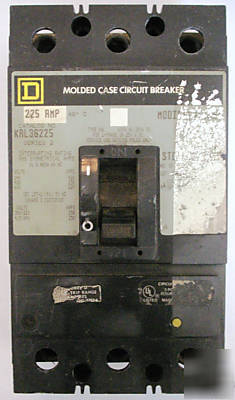 Square d KAL36255 circuit breaker 3P 225A 600V