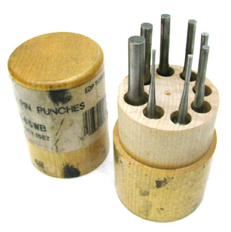 Starrett drive pin punches set #S565WB