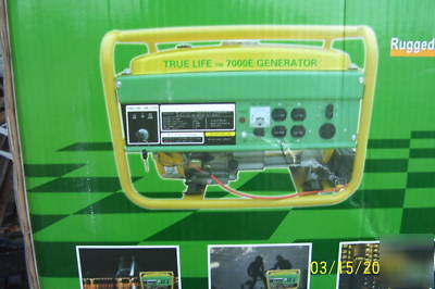 True life 7000W portable generator