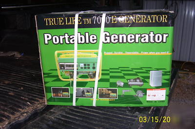 True life 7000W portable generator