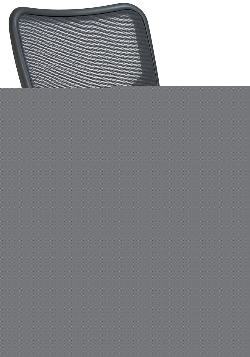 Air grid / leather black desk computer office chair