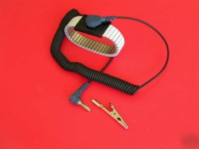 Anti-static esd control wrist strap 6 ft cord sp-4111